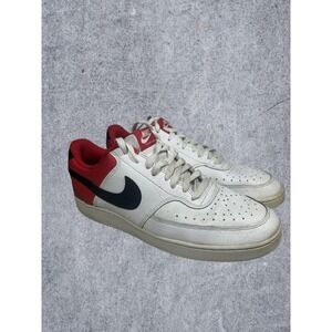 Nike Court Vision Low White University Red Size 11 - DH0851-100 Men's Sneakers